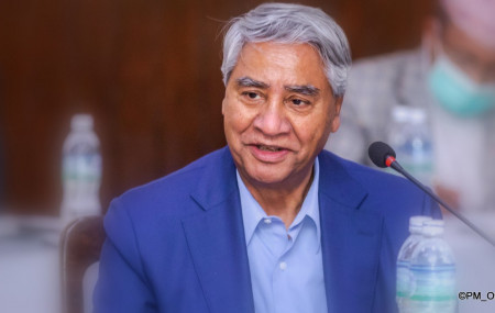 कांग्रेस सभापति शेरबहादुर देउवा। फाइल तस्बिर।
