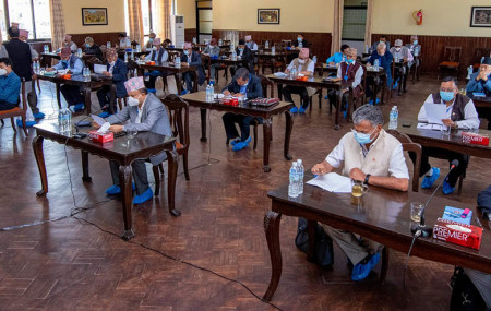 तस्बिर सौजन्य : राजन काफ्ले/प्रधानमन्त्रीको सचिवालय।